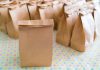 שקיות נייר קרטון לעטיפת מתנות חג